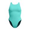 Speedo Womens/Ladies Solid High-Neck One Piece Swimsuit