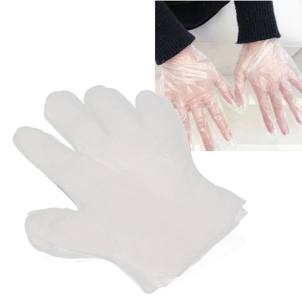 100pcs Paraffin Wax Bath Liners for Hands Disposable Plastic Spa Hot Wax Treatment Mitten Bags Covers