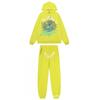 Felpa Oversize Unisex con Stampa di Lettere Metallizzate Stile Hip Hop Felpa in Cotone Uomo Abbigliamento Casual Invernale