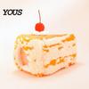 Small Animal Bedding Triangular Cake Hamster Bed, Plush Warm Hanging Hammock, Winter Cozy Cave Skin Friendly Fabric Nest Cage Accessory for