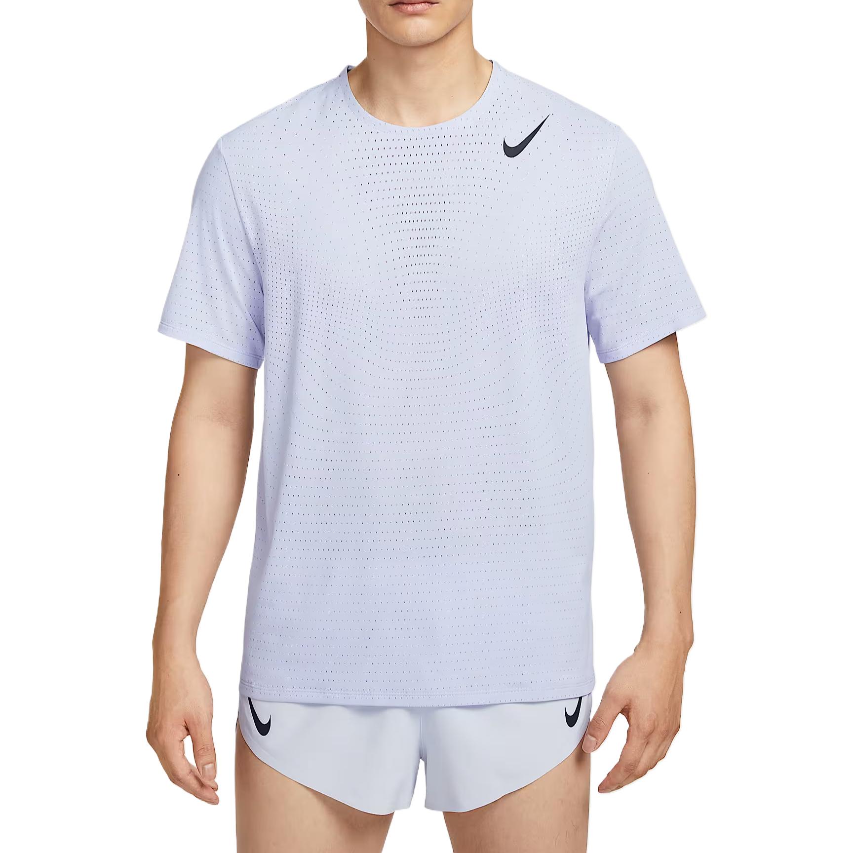 

Nike Comfortable Versatile Fashionable Solid Color T-Shirt Men Tops Blue HJ3378-057 S