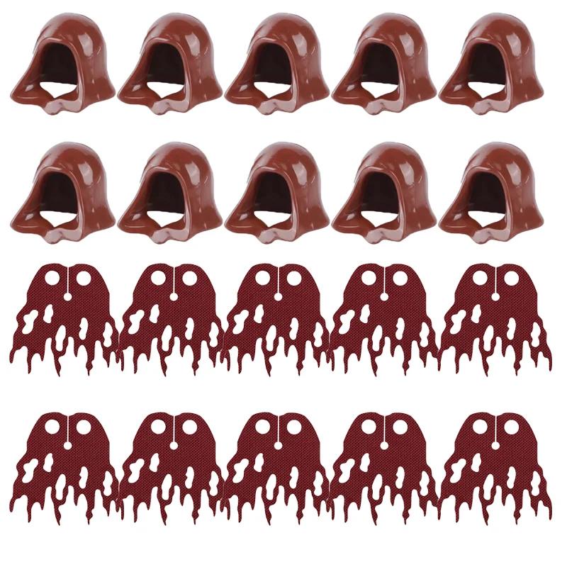 

MOC Персонаж Аксесуари Будівельні блоки Середньовічний Солдат Капюшон Пальто Накидка Бойова Мантія Міні Цегла Хлопчик Іграшка Подарунок K034 DIY