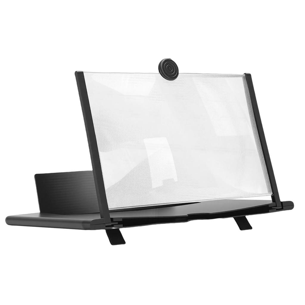 Big Screen Phone Magnifier 12 Inch 3D Foldable HD Mobile Phone Magnifier Projector Screen for Home