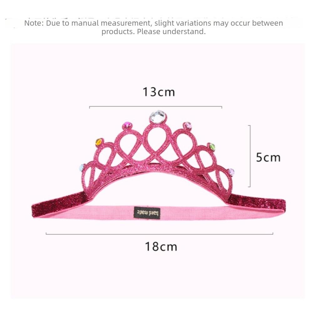 Rhinestone Baby Headband Glitter Pearl Infant Headwear New Elastic Turban  Children Toddler