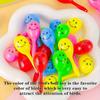 10Pcs Spoon Ball Parrot Chewing Toys, Funny Bell Bird Play Toys, Boredom Relief Interactive Entertainment Supplies for Parrot