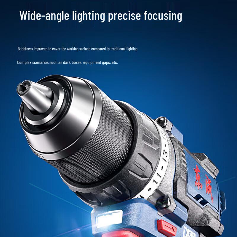 Dongcheng 20V Cordless Brushless Impact Drill Driver DCJZ2090i CN Plug (adapter Included)