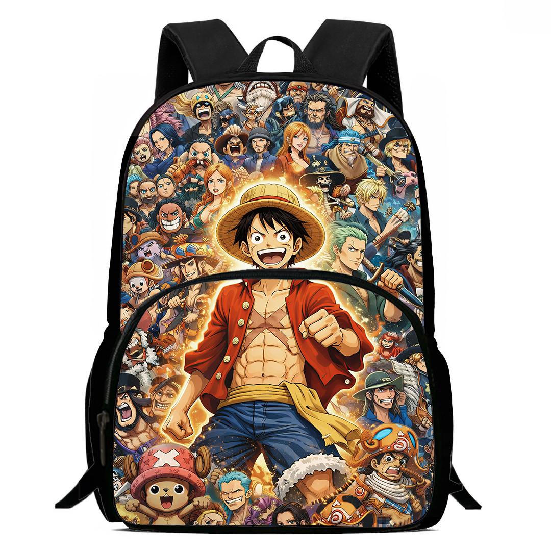 15 Inch One Piece Durable Large Capacity Daypack, Lightweight Unisex School Backpack with Front Pocket for Boys Girls Age 6-10 15 inches