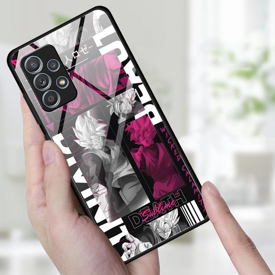 D-ragonS B-allS Goku Logo Case for Samsung Galaxy A56 A35 A25 A13 A20 A36 A71 A73 A34 A21 A06 A15 A50 A12 A10 A14 A30 A51 A52