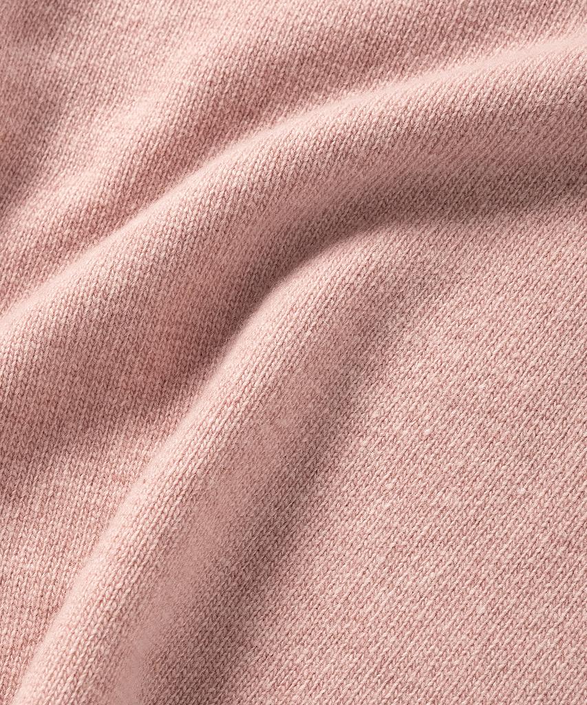 NONBLANK Daily Wool Cashmere Crewneck Knit_Melange Pink
