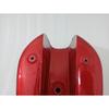 Fit For Triumph T140 Red & Black Painted Steel Petrol Fuel Gas Tank +Cap
