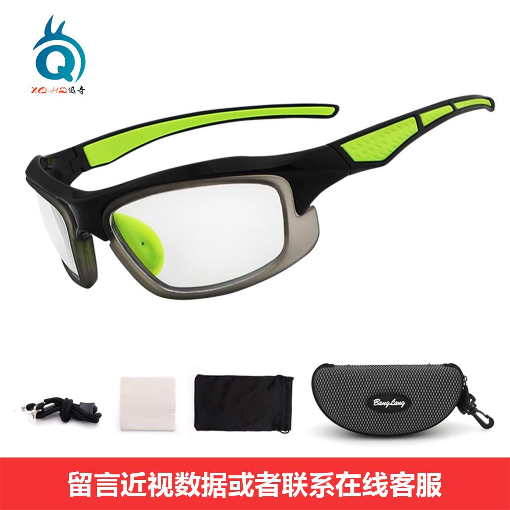 

Cross Border Cycling Glasses Europe America Myopia Men Women Running Sports Windproof Hiking Polarized Goggles Thin refractive index of 1.61
