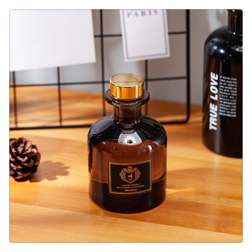 Large Capacity Rattan Aromatherapy Air Freshener - Deodorizing and Fragrance-free Fireless Design