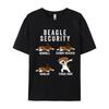 Beagle Security Tshirt Cute Funny TShirt Cotton Tops Tees For Unisex Fitness TShirts Printed On 3xl Unisex Clothing