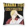 Anime Banana Fish Manga Square Pillowcase Pillow Cover Cushion Decor Comfort Throw Pillow for Home Car
