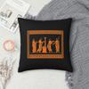 Red Figure Greek Vase Offering Scen Square Pillowcase Pillow Cover Cushion Throw Pillow for Home Sofa Living Room