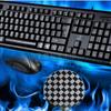 JYQ9 P+U Wired Office Keyboard and Mouse Combo