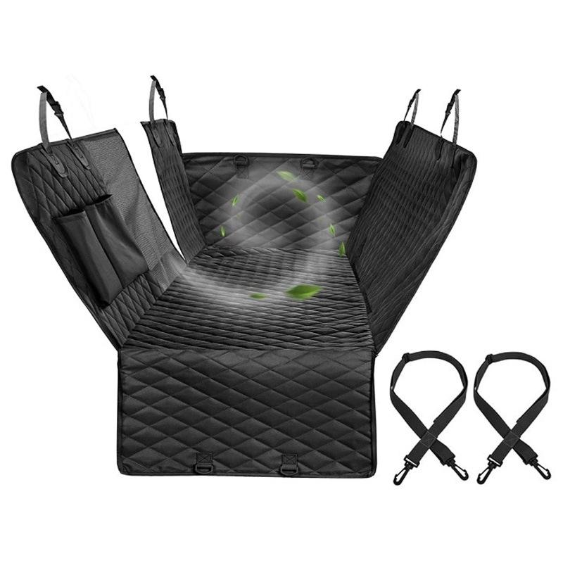 Exclusive Gray Mesh Waterproof Pet Car Seat Mat