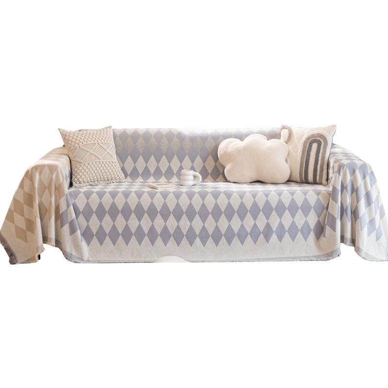 Sofa Cover Towel Chenille Anti-Scratching Sofa Cushion All-Inclusive Non-Slip Cover Cover Modern Simple Universal Cover Thickened