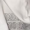 Oversized Gothic Hoodie With Rhinestone Letter Print Zip-Up Sweatshirt Women Streetwear Casual