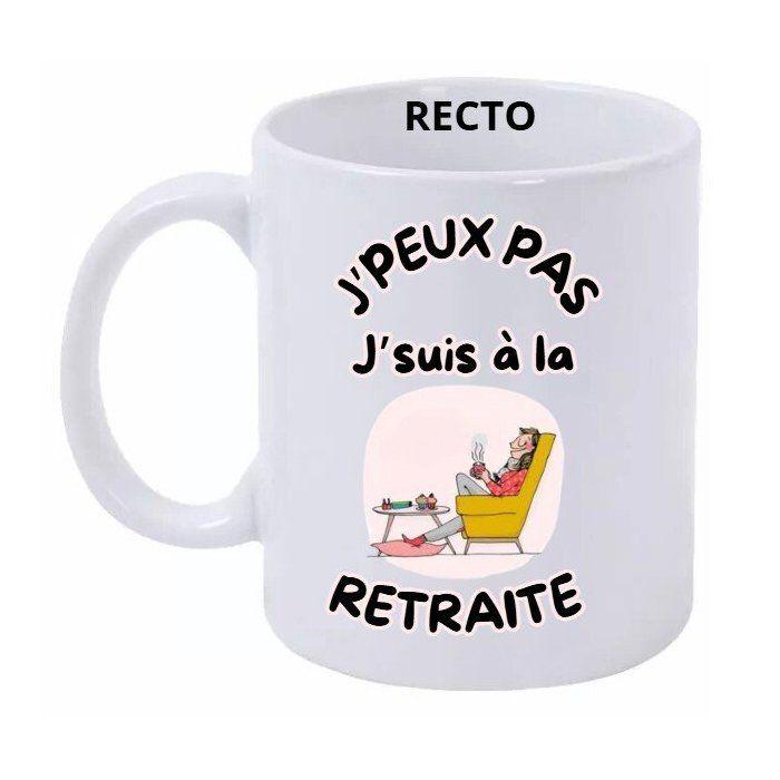 Mug Personnalisable - AA - 325 ml - Céramique - Compatible Micro-onde - Lave-Vaisselle