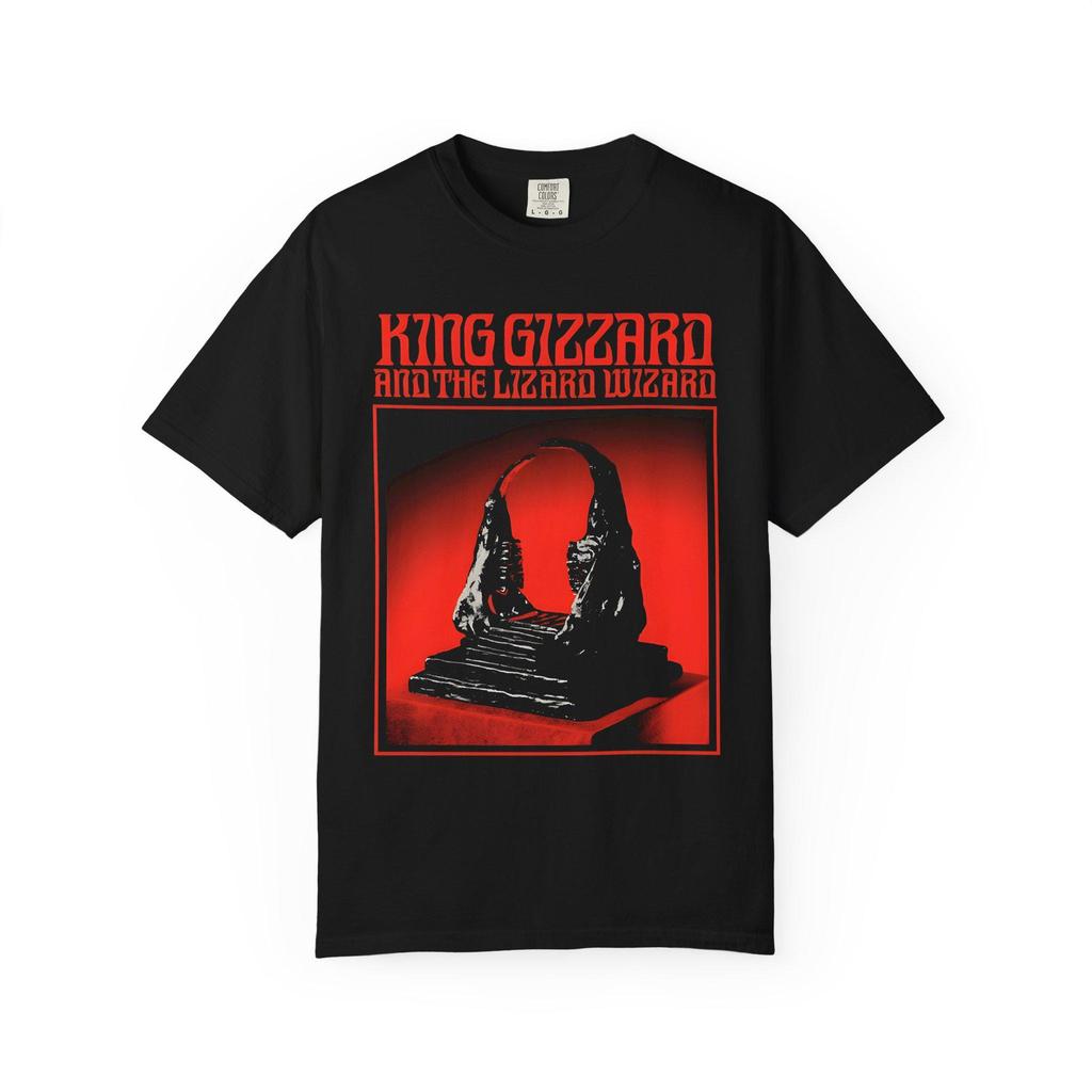 King Gizzard and The Lizard Wizard Tričko Comfort Colors, Tričko s obalem alba Infest the Rats Nest, Tričko thrash metalové heavy psych kapely