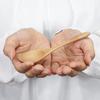 Osaka Choseido Wooden Coffee Set of Natural Wood Spoons, Small, 14.5cm Length, 3,
