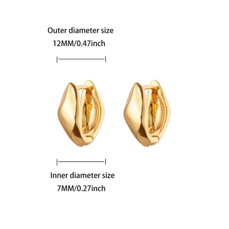 Wind Fashion Micro-inlaid Zircon Earrings, Earrings, Women's Personalized Earrings, New Source