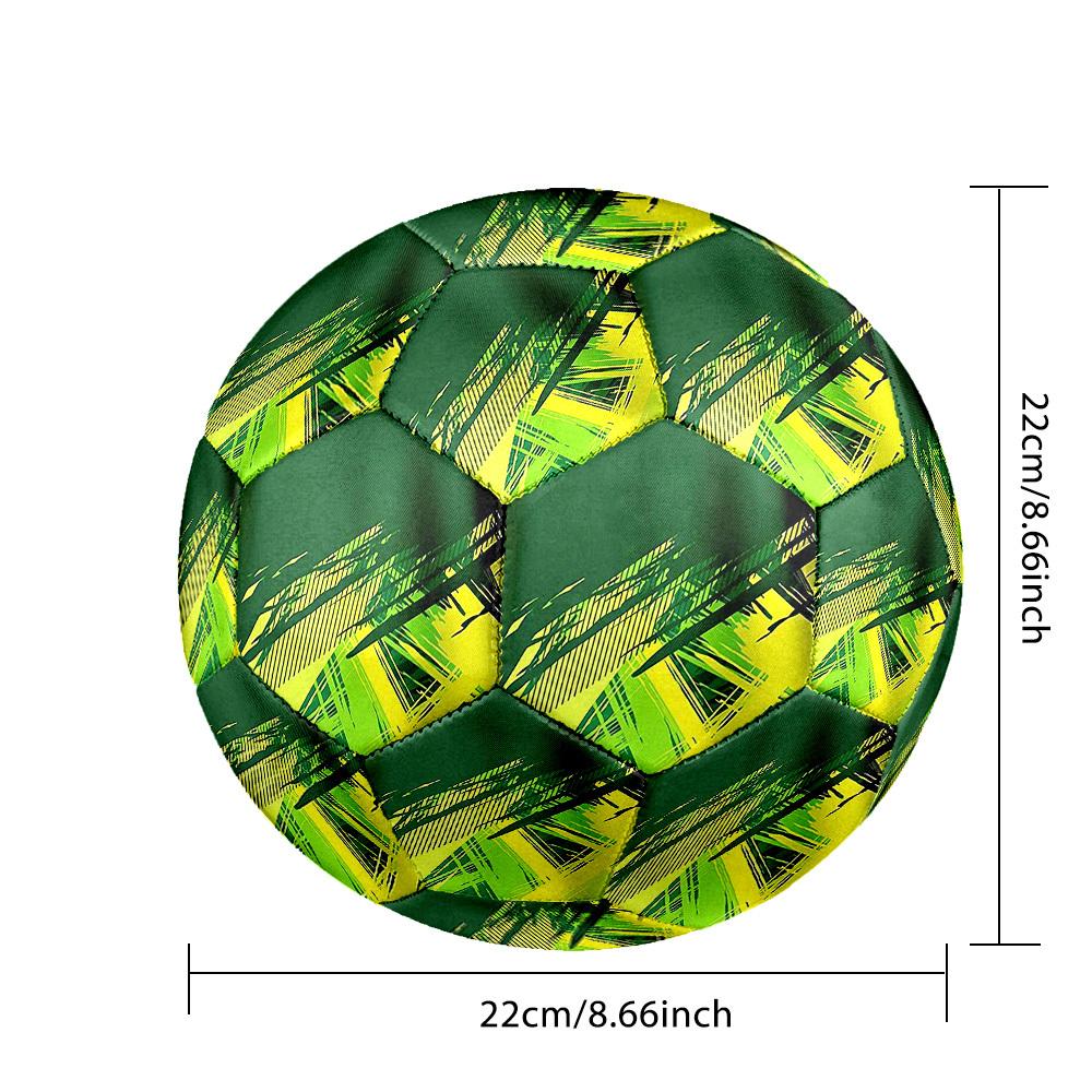 1pc Abstract Palm Size 5 Soccer Ball Professional Match Training Football Indoor &Outdoor Sports Ball Lightweight Durable c6595