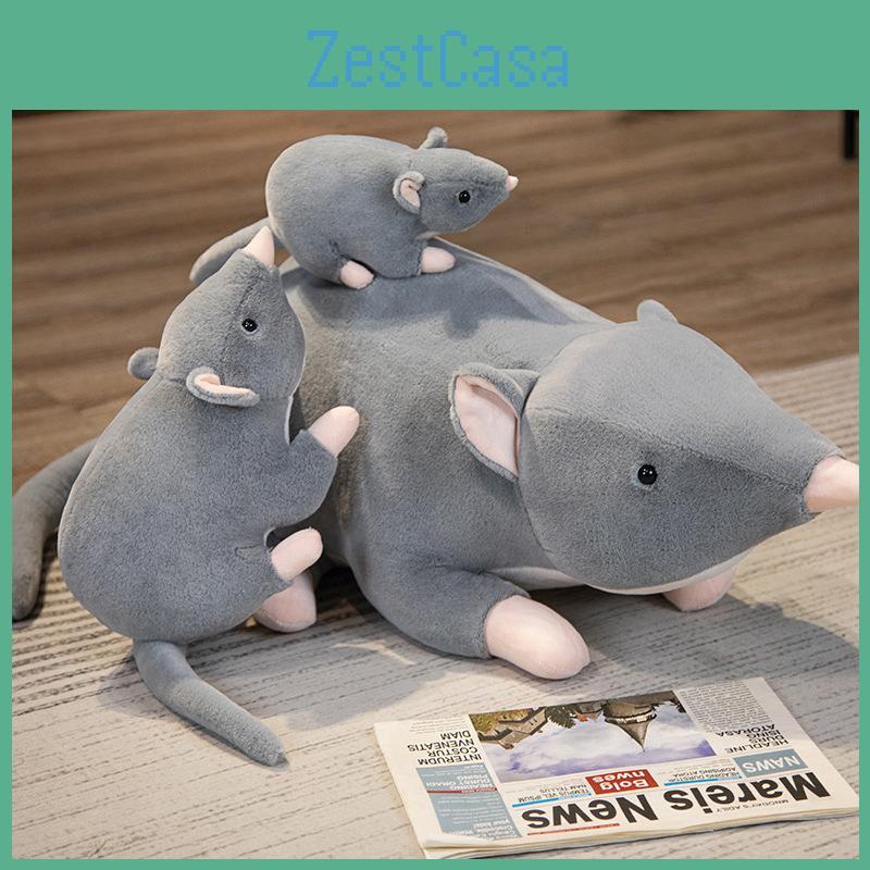 Simulate Plush Grey Toy Cartoon Halloween Prank Children Holiday Gift Dolls