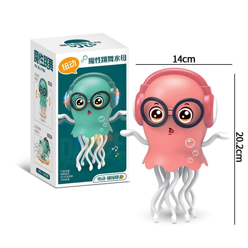 Electronic Dancing Squid Toys Magical Dancing Jellyfish Led Glowing Light Music Playful Dancing Octopu Best Kids Festival Present