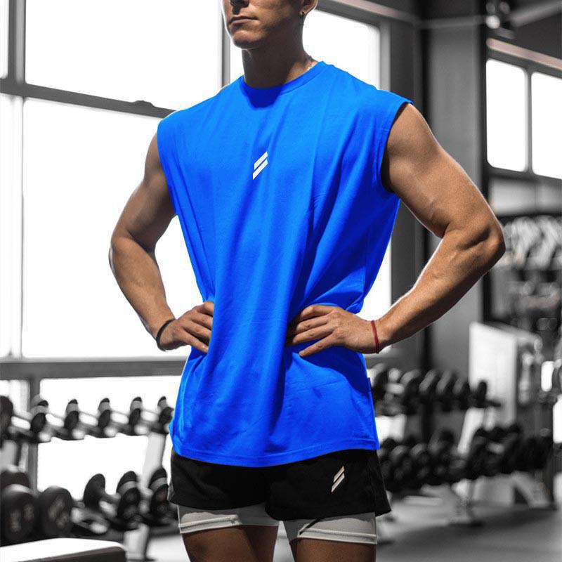 Men's Quick-Dry Tank Top - Breathable Bird's Eye for Basketball & Fitness.