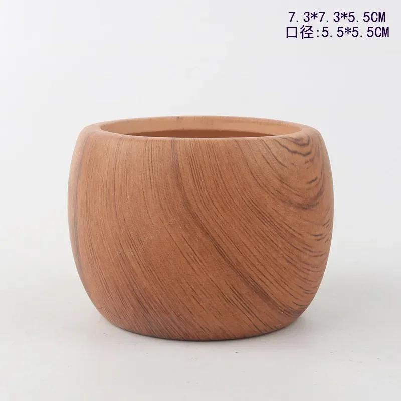 Transfer Water Art Gardening Ceramic Nordic Flower 2pcs Pots Decorations Office Supplies Vase Creative Succulent Gardening Home