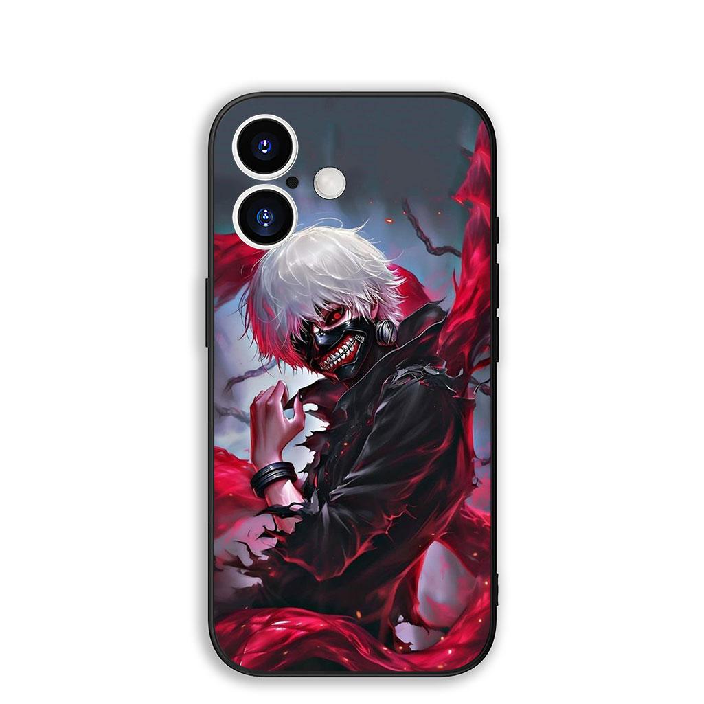 

Cover for Samsung Galaxy S25 S24 S23 Fe Ultra Plus S7 Edge A05 A06 A16 A15 A35 Phone Case Tokyo Anime Ken Kaneki Ghoul Galaxy A05