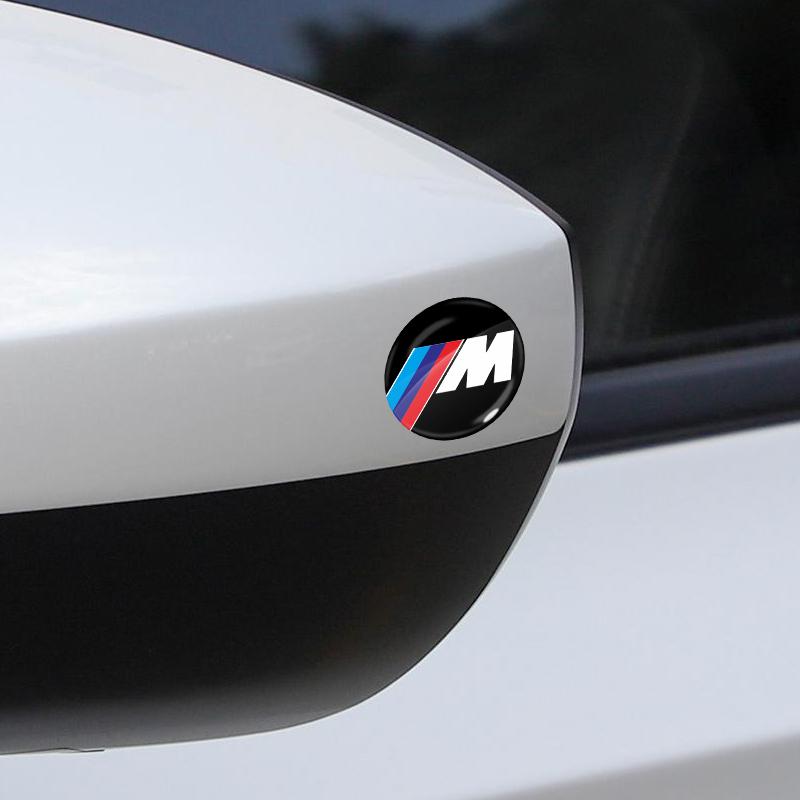 Nálepky na klíčové dírky zámku auta Ochrana zámku dveří 3D nálepky na auto Pro BMW M E34 E36 E60 E90 E46 E39 E70 F10 F20 F30 X5 X6 X1 M3 M5 M6 E71 F01 F02 F87