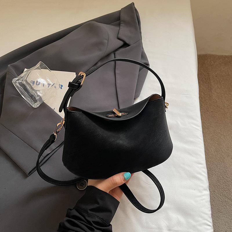 Spring 2026 Fashionable Single-Shoulder Crossbody Bag - New Style Handbag чёрный