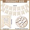 Decoration Eid Ramadan Wooden Mubarak Banner Decorations Eid Festival Party Decor Party Supplies For Home Decoration