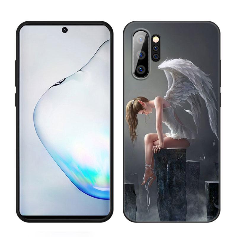 Husă Telefon Aripi Fată Înger Fantastic Pentru Samsung M30 M31 S Note 10 20 M04 M13 M32 M14 M23 M33 M34 M42 M52 M53 M54 M11 M12 M21 M22