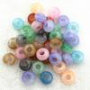 20pcs 14mm Mix Colour Big Hole Acrylic Beads Spacer Loose Beads for Jewelry Making DIY Handmade Bracelet Accessories(hole:5mm)