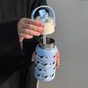 New Double Drink Thermos Cup Mug Stylish Childrens Water Mug Stainless Water Cup Handle Big Cap Cup Durable Durable
