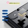 RAKSONIC Car Glasses Clip Car Eyeglass Holder Sun Visor Pocket Receipt Pen Sunglasses Car Glasses Case Small Item Storage Case Multifunctional Pocket