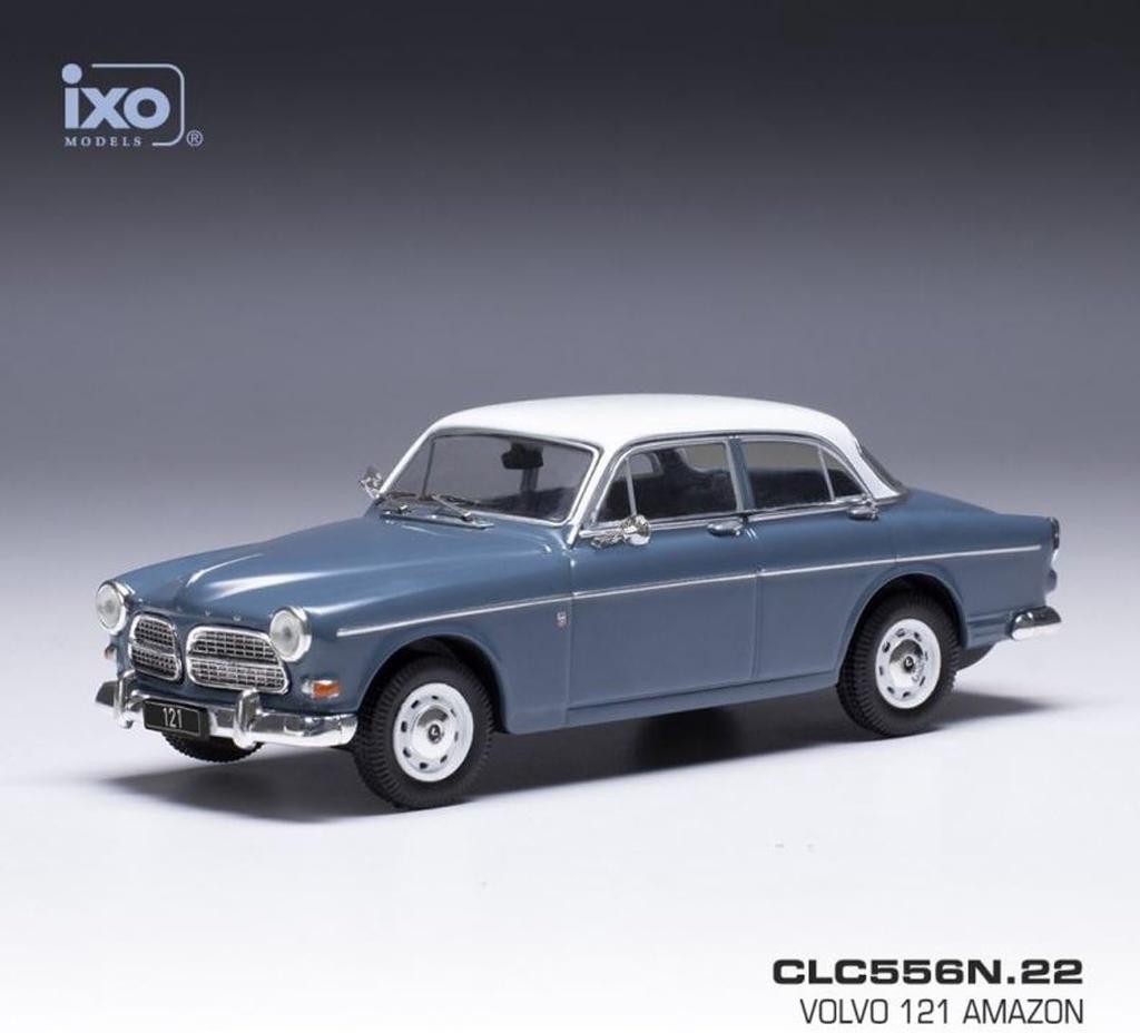 IXO 1/43 Scale Miniature Car Volvo Amazon 1961 (Blue)