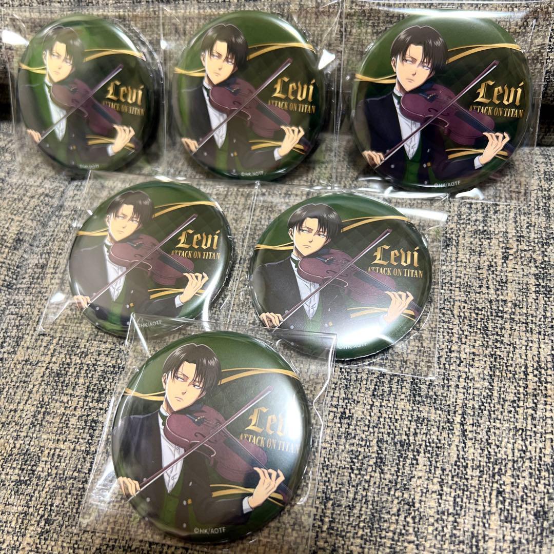 

[USED] Attack on Titan Levi B Blind Random Trading Badges (6 Badges)