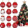 Christmas 12pcs No None Christmas Ball Ornaments Christmas Decoration 2025 Genuine