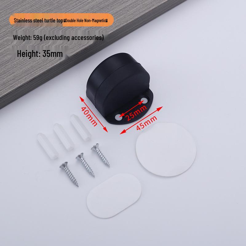 Stainless Steel Punch-Free Door Stopper Buffer Limiter Bumper Plug