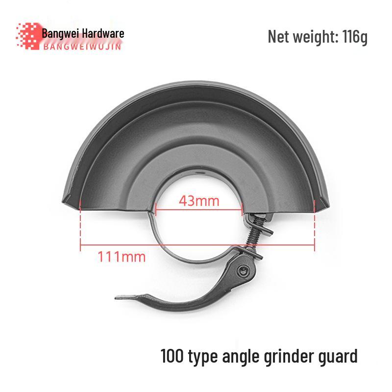 Quick Release Dustproof Angle Grinder Protective Cover, Compatible with 100, 115, and 125 Types, Thickened Design for Polishing and Grinding Machines.
