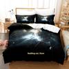 Set Letto Pianeti Singolo Gemello Matrimoniale Queen King Size Set Letto Adulto Bambino Camera da Letto Set Copripiumino universo spazio esterno Letto