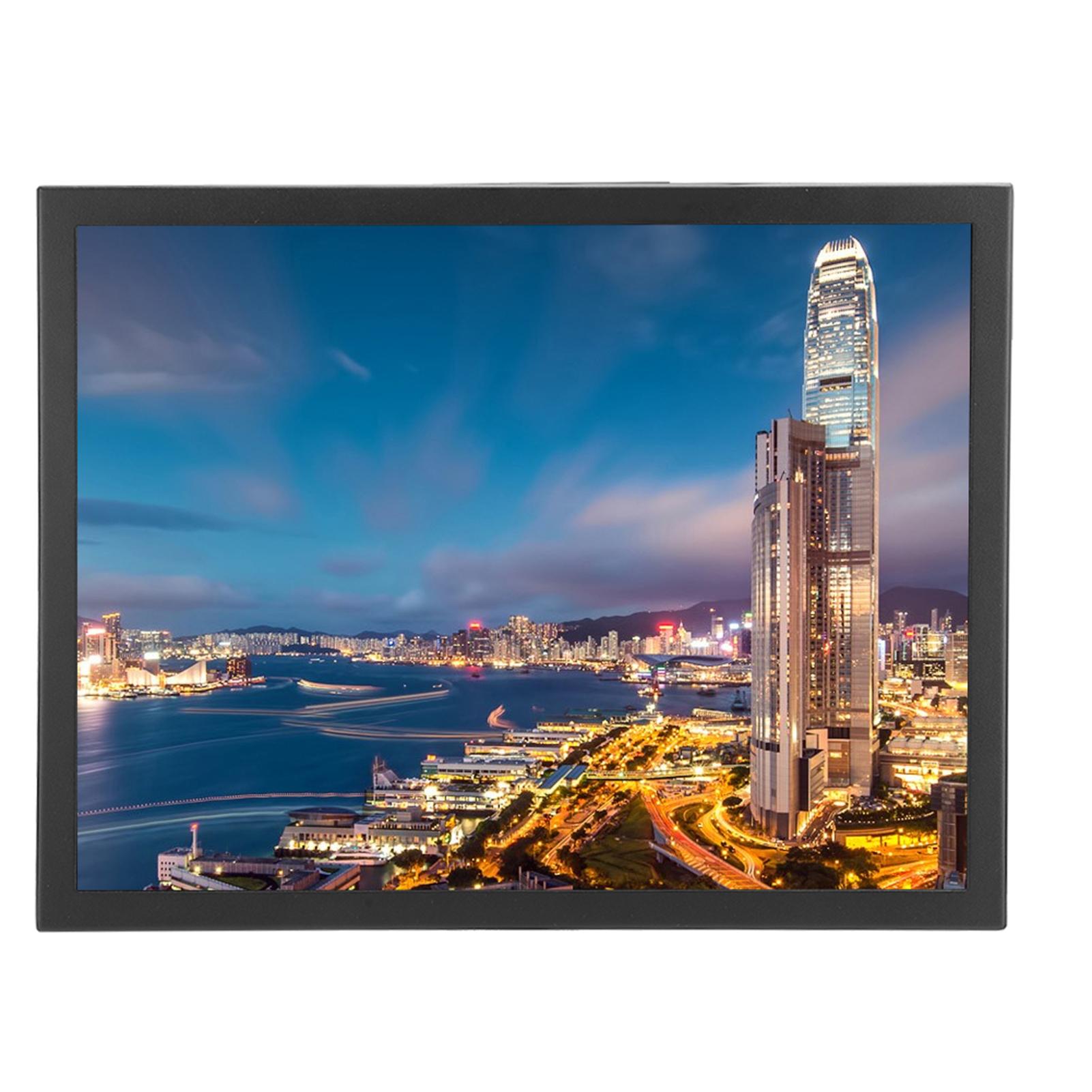 

15-дюймовый многоточечный емкостный сенсорный экран 4:3 Промышленный монитор 1024 x 768 EU Plug