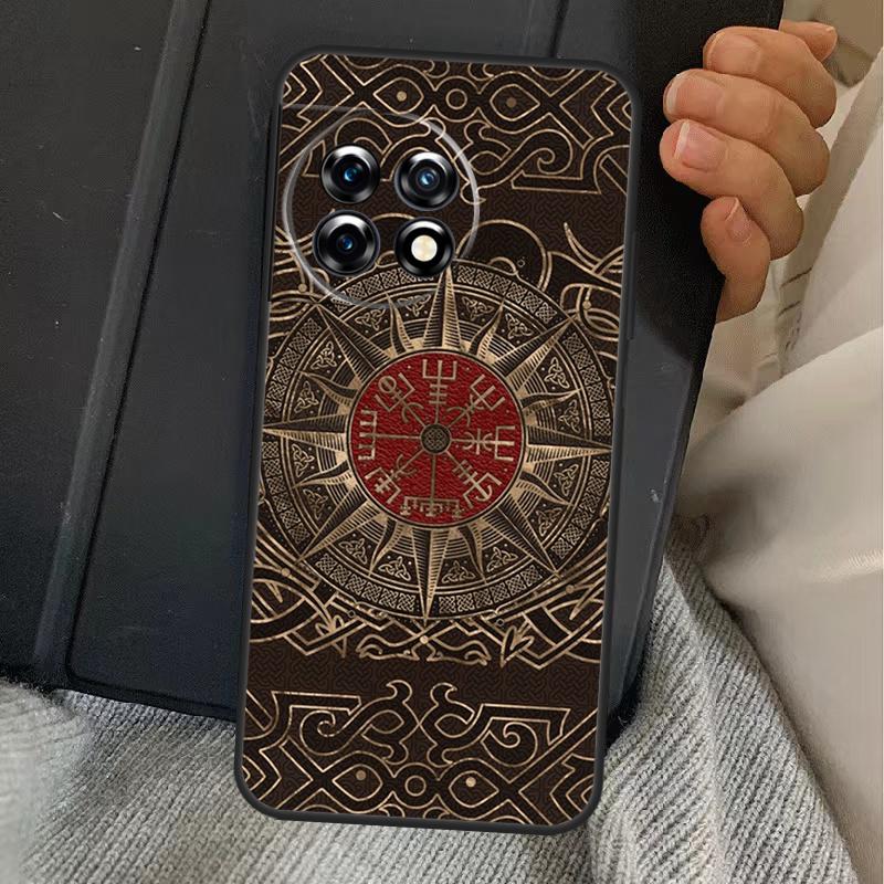 Compass Case For OnePlus 15 13 12 11 13R 13T 10T 10R 12R OnePlus Nord 5 CE 2 3 4 Lite N20 N30 Cover