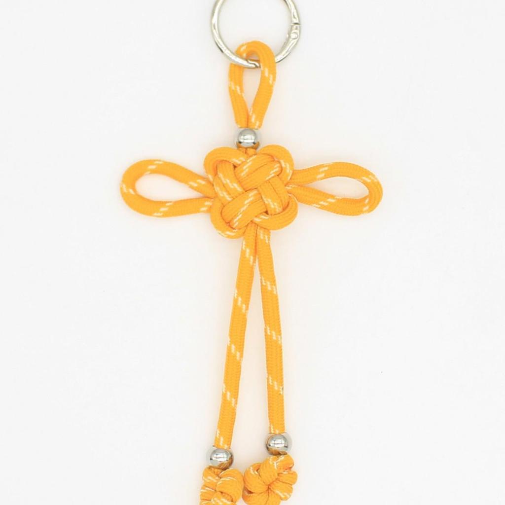 Miu Style Colorful Handmade Chinese Knot Beaded Pendant Keychain & Bag Lanyard