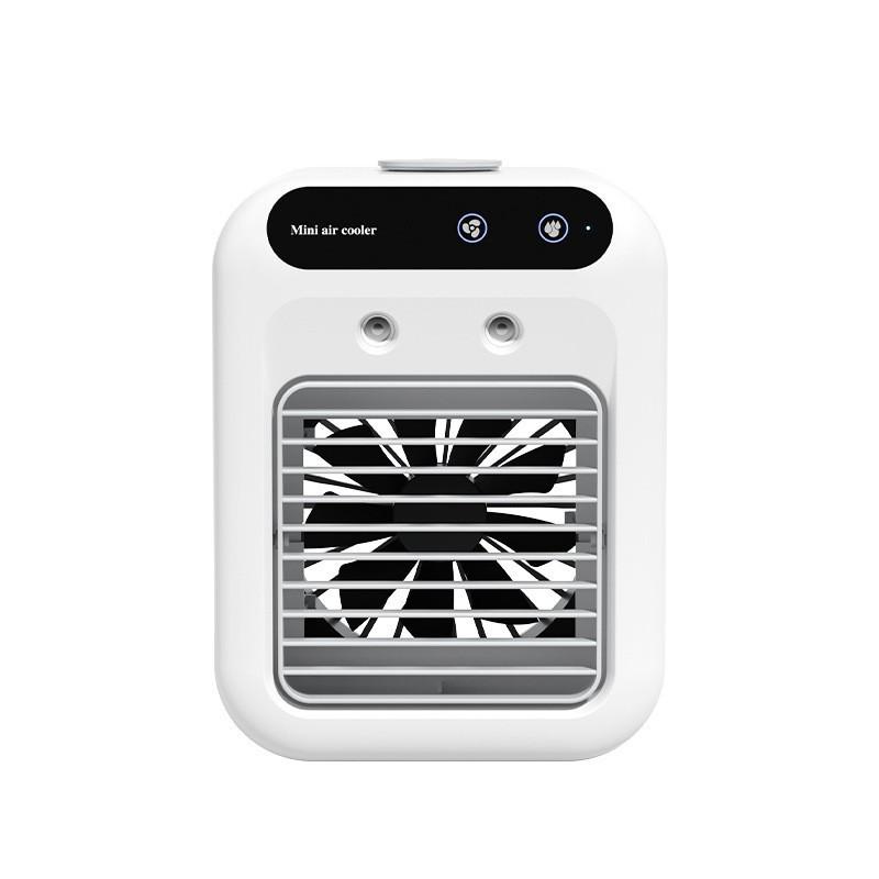USB Mini Air Conditioning Fan: Portable Humidifier Desktop Cooler
